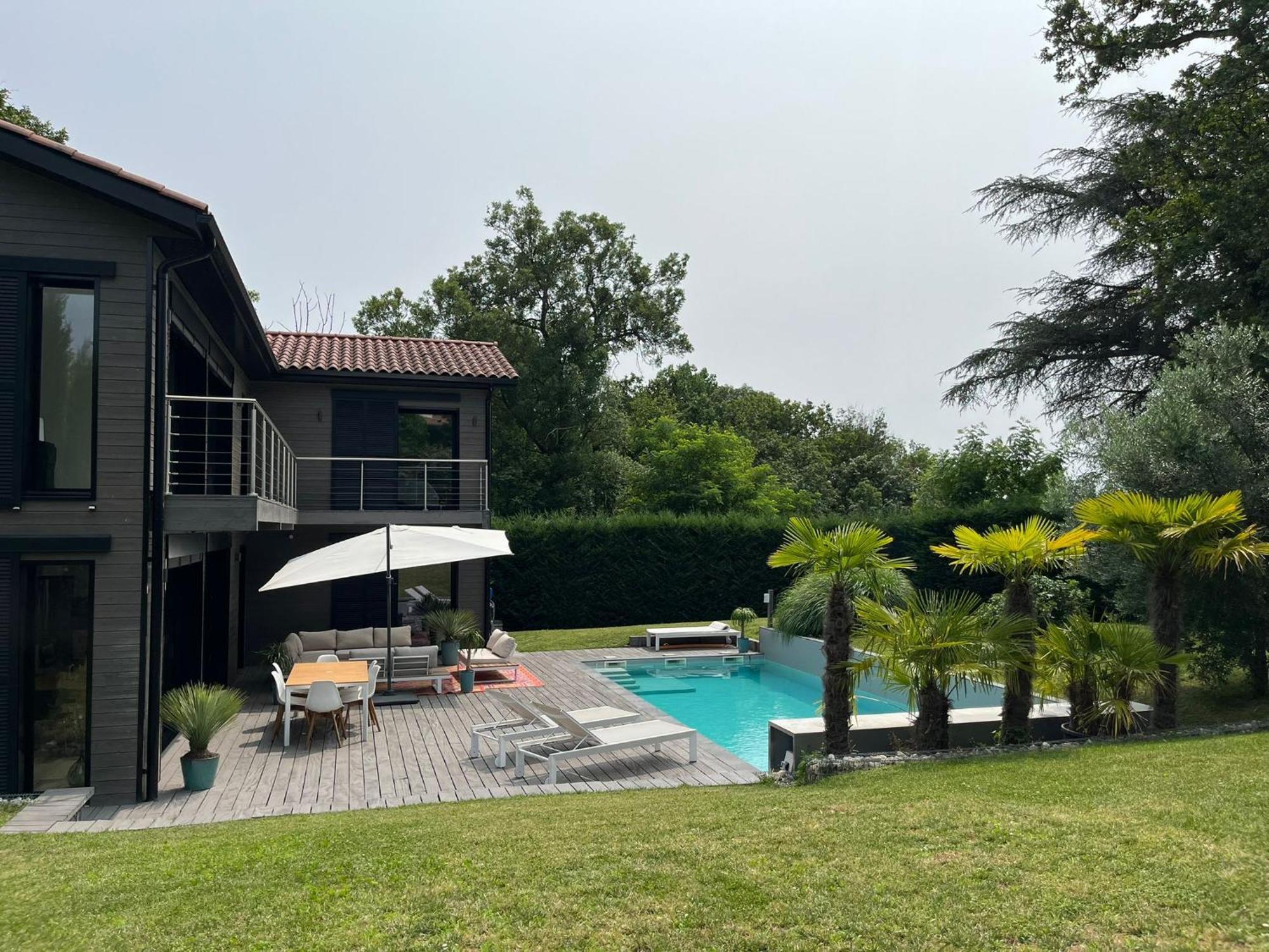 Villa Piscine A Proximite De Lyon Chaponost Dış mekan fotoğraf